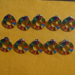 SDG'sピンバッジ　18ミリ✕10個セット お盆セール