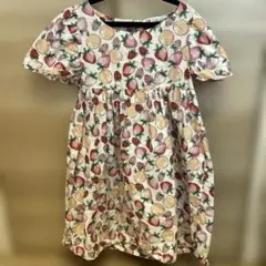 H&M フルーツ柄ワンピース　120
