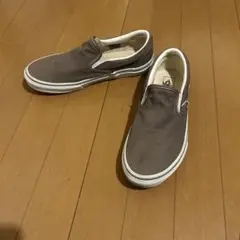 VANS ブラウン スリッポン