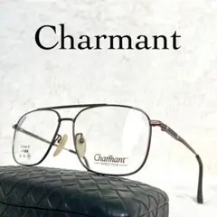 未使用　Charmant　EXECUTIVE　メガネ　ツーブリッジ　ピュアチタン