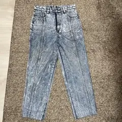 ボブソン ヴィンテージ　クラッシュデニムパンツ　80's