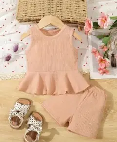 【新品未使用品】ベビー服セットアップ 夏用