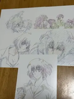 血界戦線　チェイン　複製原画セット