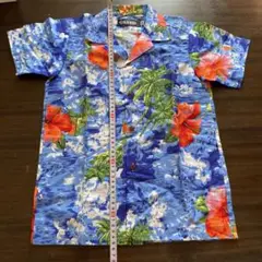 GREED ハイビスカス柄 半袖シャツ 100cm