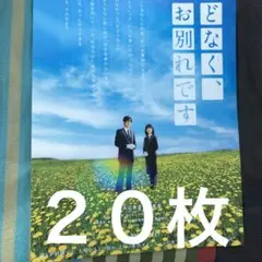 映画　ほどなく、お別れです フライヤー　２０枚　目黒蓮 浜辺美波