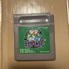 ポケットモンスター 緑 ゲームボーイソフト