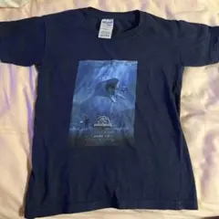 ジュラシック ワールド モササウルス Tシャツ ネイビー