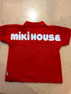 【週末限定】MIKI HOUSE 赤 ポロシャツ８０ Mサイズ