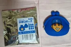 横浜DeNAベイスターズ　ブラインドがま口　ポーチ 森選手