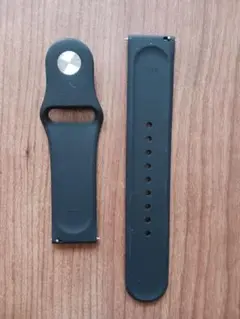 ブラック シリコンバンド 22MM