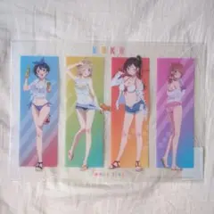 新品未開封 彼女、お借りします A4クリアファイル ビーチデートver.