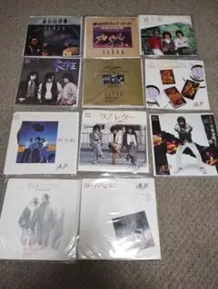 アルフィー THE ALFEE 中古EPレコード　11枚セット 検品済み 程度良