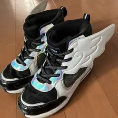 ANGEL BLUE 翼付きキッズシューズ ハイカットスニーカー 20.0cm