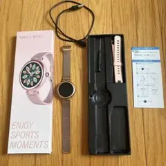 SHANG WING スマートウォッチ ゴールド