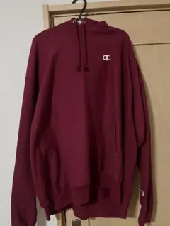 【新品未使用】Champion フーディー 赤