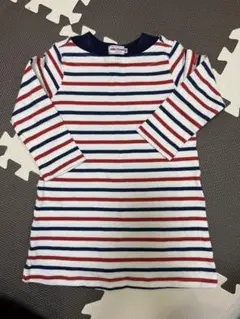 ストライプ長袖Tシャツ 95cmまで対応