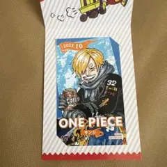 ONE PIECE ワンピース ジャンプショップ ミニブロマイド サンジ