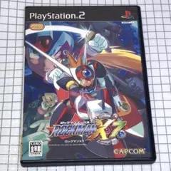 PS2 ロックマンX7 ※取説無し