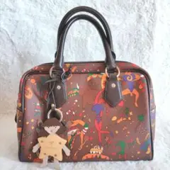 【美品】ピエログイディ マジックサーカス バッグ ミニボストンバッグ