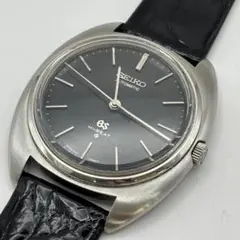 GRAND SEIKO 5641-7000 黒文字盤 自動巻き 稀少 レア 良品
