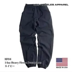 【新品未使用】 ロサンゼルスアパレル スウェットパンツ ネイビー L 14オンス