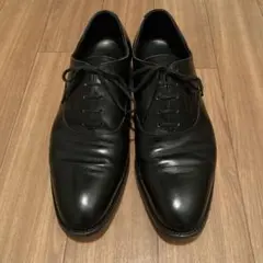 【美品】三陽山長　友二郎　ストレートチップ　本革　内羽根　8.5　R2010