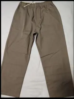 良品 洗いざらしコットンイージーパンツ メンズ ベージュ