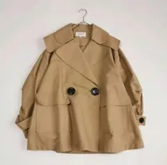 【人気✨】エンフォルド コットンダブルクロス BIGカラージャケット 36