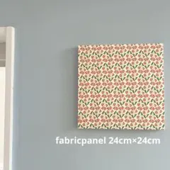 ファブリック　pinkfloret 24cm×24cm