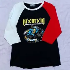 MxMxM マジカルモッシュミスフィッツ ラグラン Tシャツ