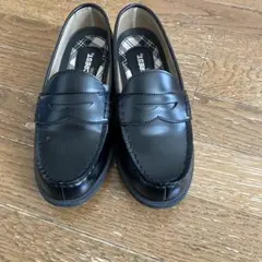 ブラックローファー 合成皮革