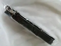 ショルダー ストラップ 幅25mm 長さ74~130cm 長さ調節 合皮 黒
