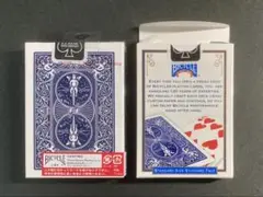 (未開封)と(開封済) BICYCLE バイスクル(青) トランプ
