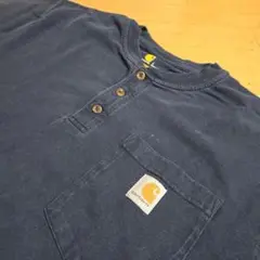 古着　Carhartt ネイビー Tシャツ