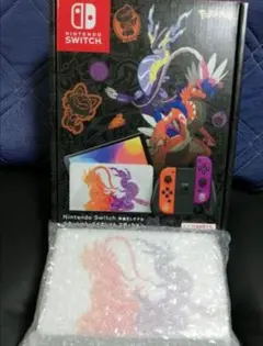 ニンテンドースイッチ有機EL 【ドック】 スカーレット・バイオレットエディション