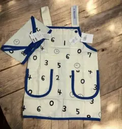 【週末限定値下げ】キッズアップテンポ エプロン 三角巾 子供 新品未使用