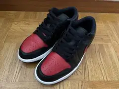 Nike Air Jordan 1 Low ブラック/レッド