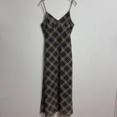 ✨日本未入荷✨ ロムウェ 【M】 キャミソールワンピース 春夏 ロング チェック