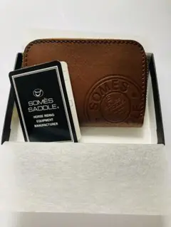 【新品未使用】SOMES SADDLE ソメスサドル　コインケース　牛革