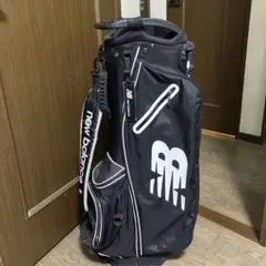new balance ブラック キャディバッグ　訳あり　カバー無し