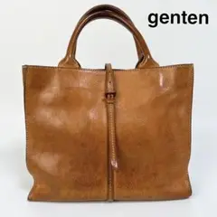 22S149 美品 genten ゲンテン ハンドバッグ トスカ トートバッグ