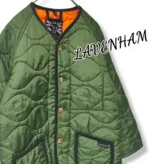 ラベンハム ノーカラーキルティングジャケット METTINGHAM