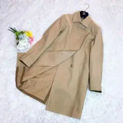 極美品✨グッチ GG柄 ロングコート 裏地 総柄 ベージュ 40