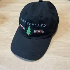 スイスデザイン 黒キャップ