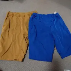 無印良品ハーフパンツ2枚セット150センチ