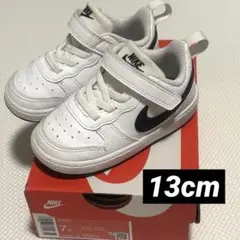 NIKE スニーカー 13cm ホワイト/ブラック