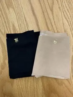 Victoria's Secret ショーツ 2枚セット 黒 ベージュ