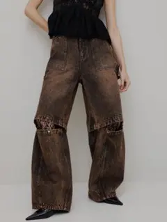AmeriVINTAGE MEDI 2WAY REMOVE DENIM パンツ