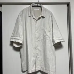 （試着のみ）FREAK’S STORE リネン コットン オープンカラーシャツ