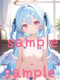 ☆4枚セット　A7写真　ブロマイド　2次元　アニメイラスト　美少女　水着　下着☆